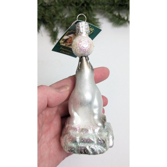 Artic Sea Lion Retired Old World Christmas Ornament - Picture 4 of 5